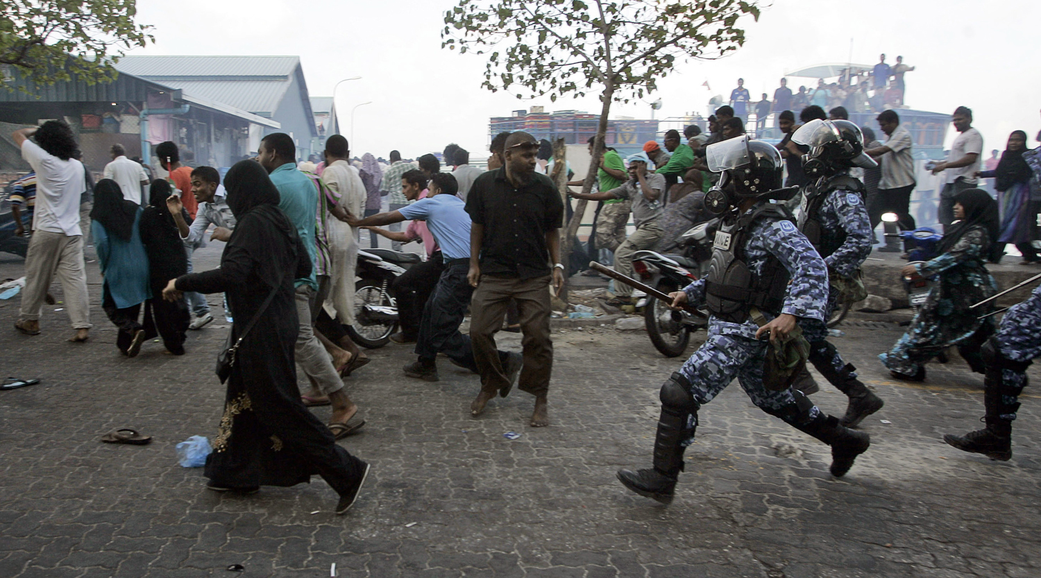 A Presidential Power Struggle in Maldives